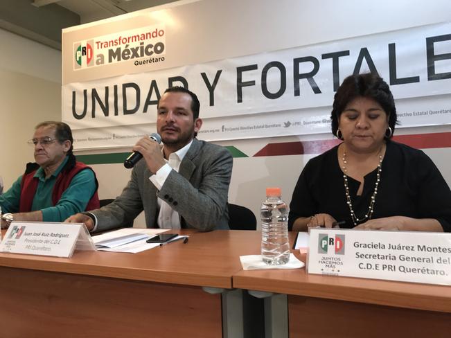 Denuncia líder del PRI presunta corrupción de alcaldías panistas