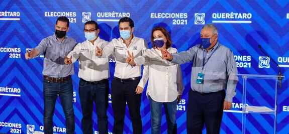 El PAN se declara ganador en la gubernatura y en el municipio de Querétaro
