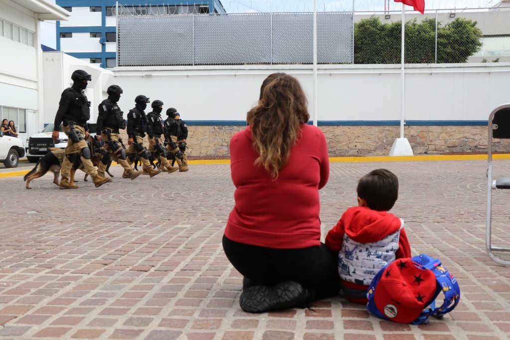 Foto: Facebook Secretaría de Seguridad Pública Municipal de Querétaro