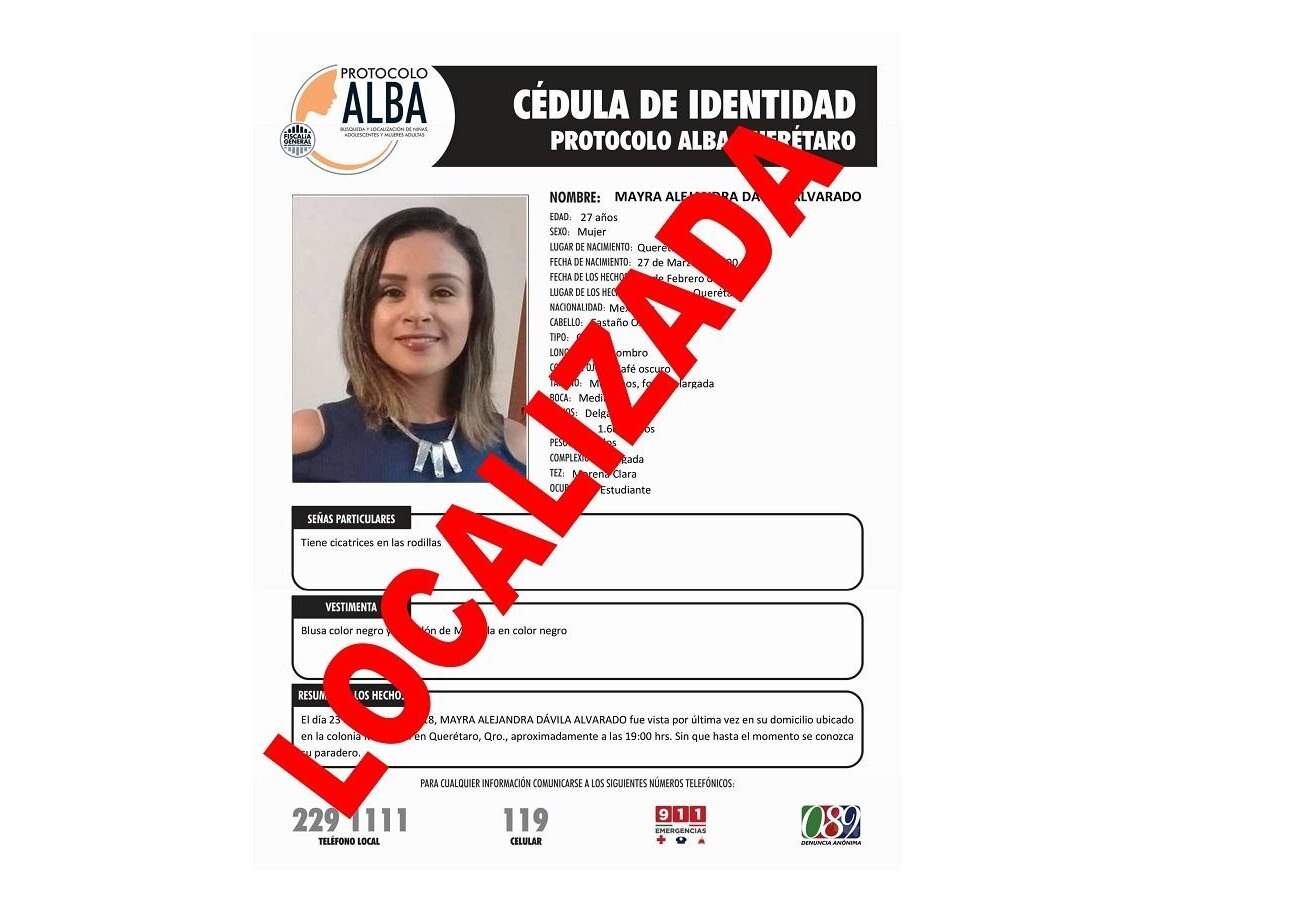 Localizan a estudiante de la UAQ