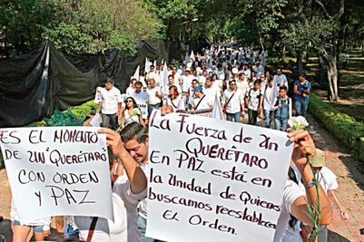 Demandan paz en contienda