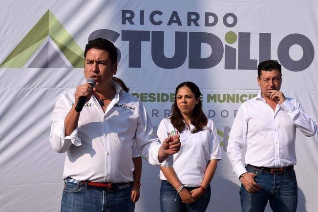 Ricardo Astudillo dijo que su proyecto se basa en la seguridad, movilidad, cercanía con la ciudadanía, transparencia, apoyo a los jóvenes y sustentabilidad (VICTOR POLENCIANO. EL UNIVERSAL)