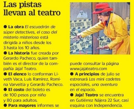 Misterio, enigmas y risas en la tercera llamada