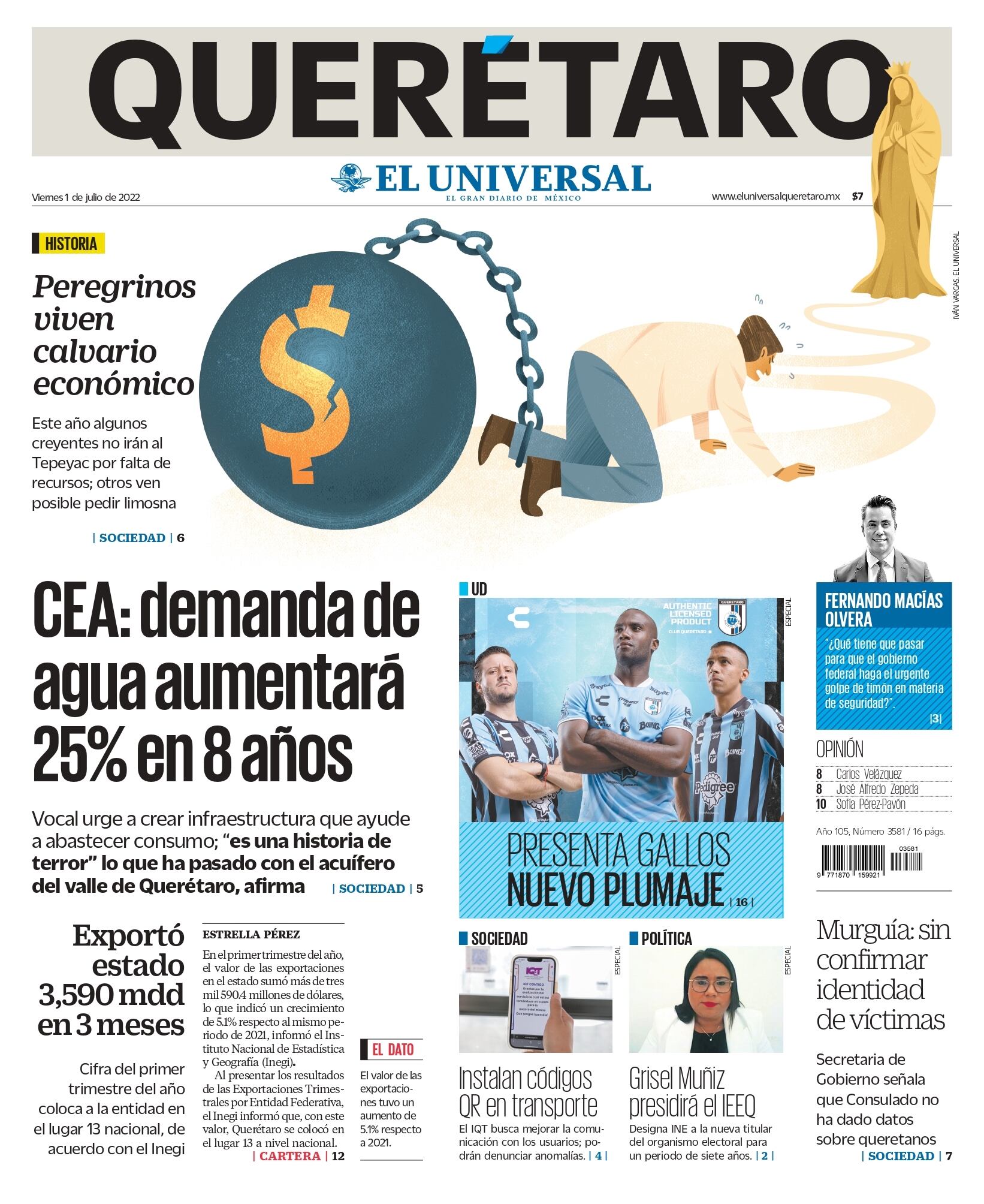 Portada 01 de julio de 2022