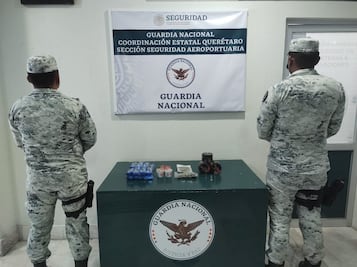 Hallan galletas y dulces con droga en el Aeropuerto de Querétaro