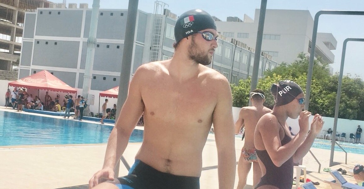 Nadadores llegan en buen nivel