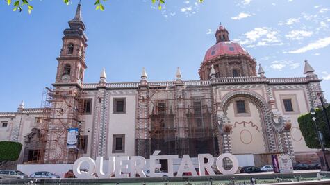Trabajos en el Templo de Viterbo, en abandono