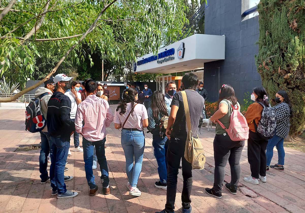 Alumnos del Tecnológico de Querétaro piden regreso presencial programado; les avisaron un día antes 