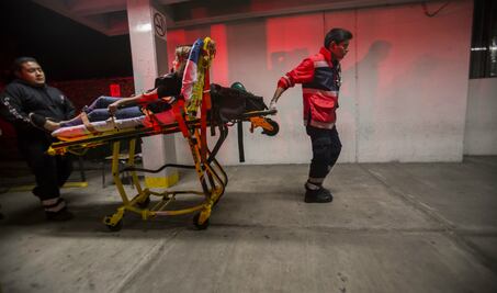 Guardia nocturna en la Cruz Roja: preparados para todo