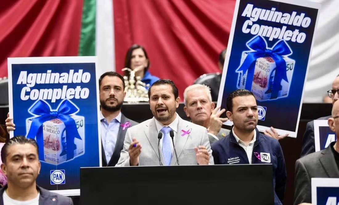 Diputado del PAN propone eliminar ISR al aguinaldo; “ya lo trabajaron todo el año”, resalta