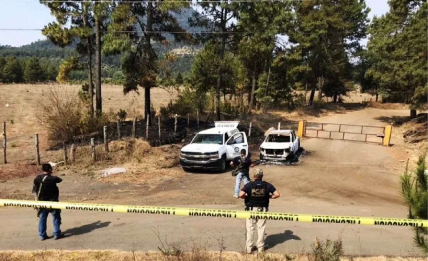 Violencia no para en Uruapan; hallan cinco cuerpos calcinados