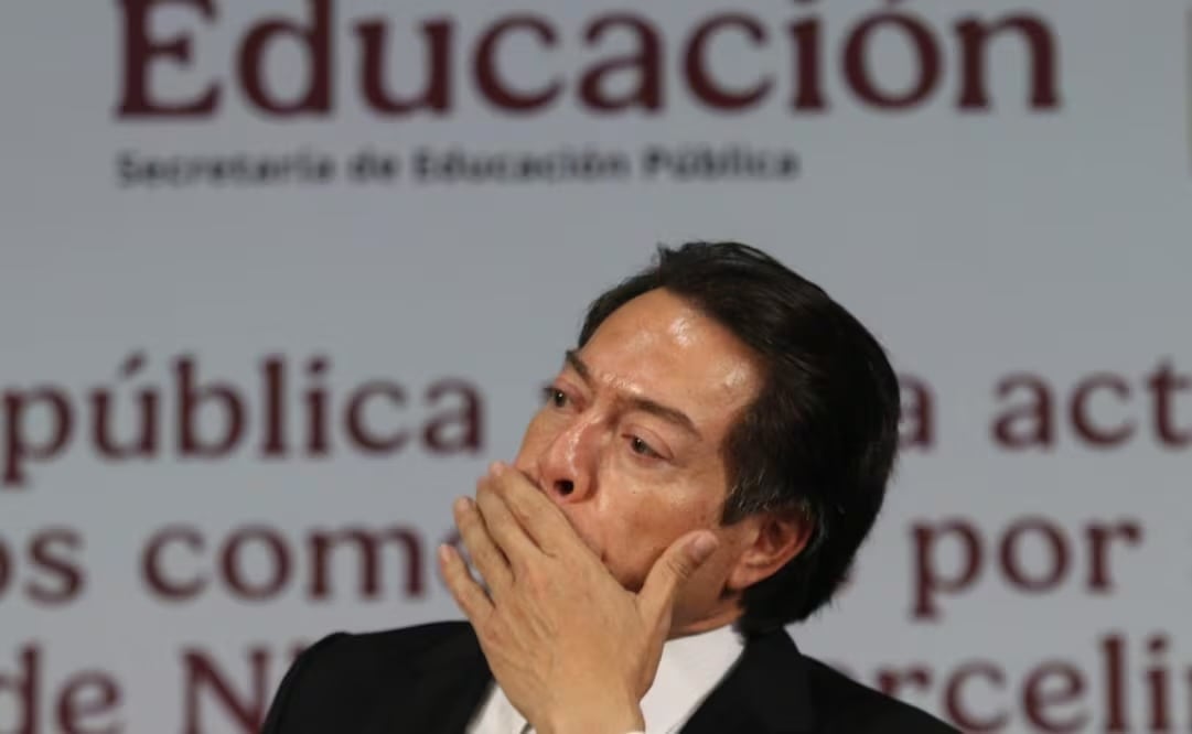 Mario Delgado, secretario de Educación Pública.