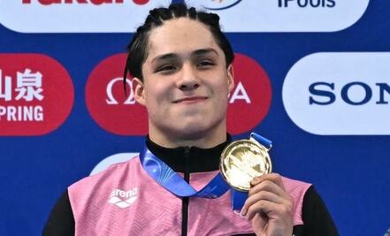 Osmar Olvera hace historia y se convierte en campeón del mundo; venció a los chinos en el Campeonato Mundial de Deportes Acuáticos de Singapur