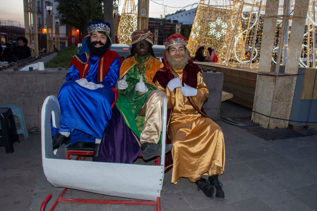 Los Reyes Magos esparcen su magia en el Centro Histórico