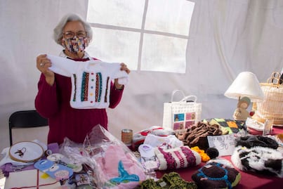 Bordar y tejer; más que entretenimiento son armas para vivir el duelo