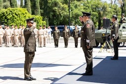 Comandante interino toma protesta en ceremonia solemne