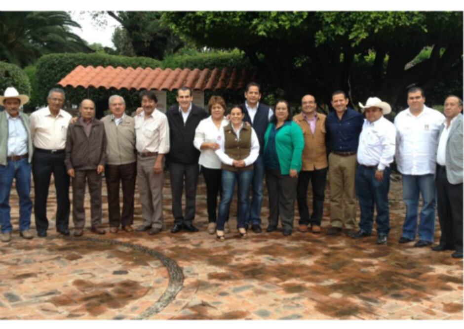 Reunión con ex ediles de Pedro Escobedo