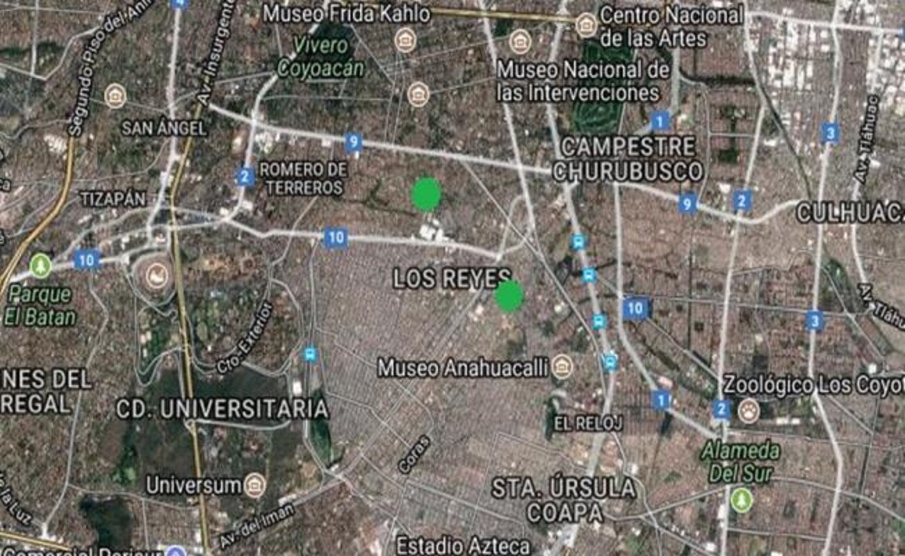 Ocurrieron dos sismos con epicentro en Coyoacán