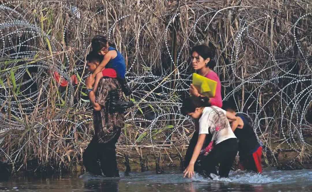 Río Bravo el caudal de los mil migrantes muertos. Foto: Paola Reyes/EL UNIVERSAL