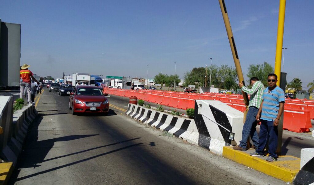 Permiten libre paso en caseta de Palmillas