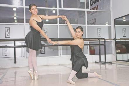 Cumplen su sueño al ritmo del ballet