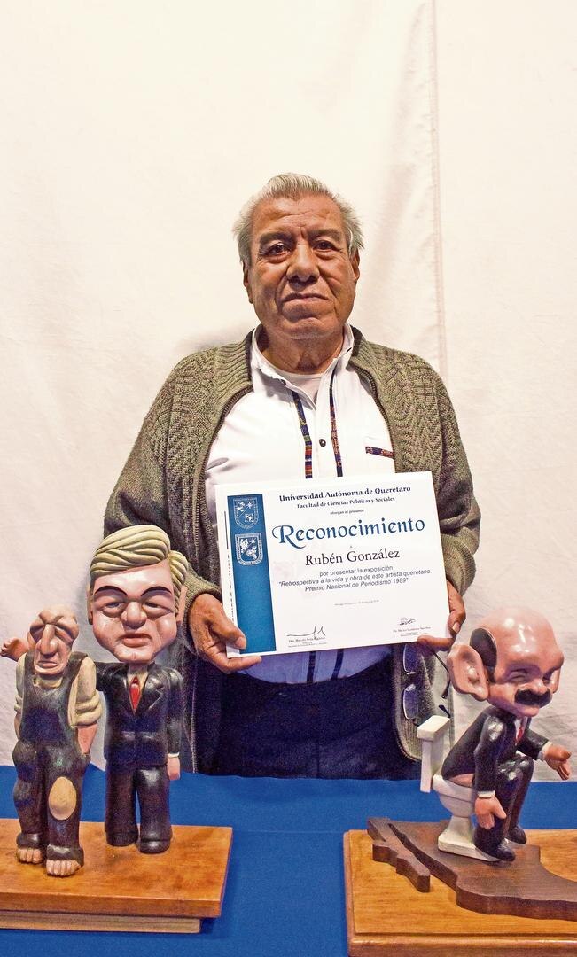 Visita la UAQ Rubén González