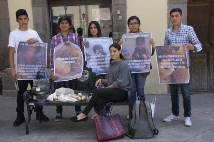 Retan a dar el pan para crear conciencia sobre el hambre
