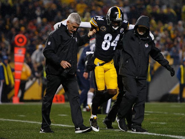 Steelers pierde para Navidad a Brown
