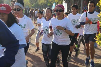 Se llevó a cabo la carrera deportiva del IMSS