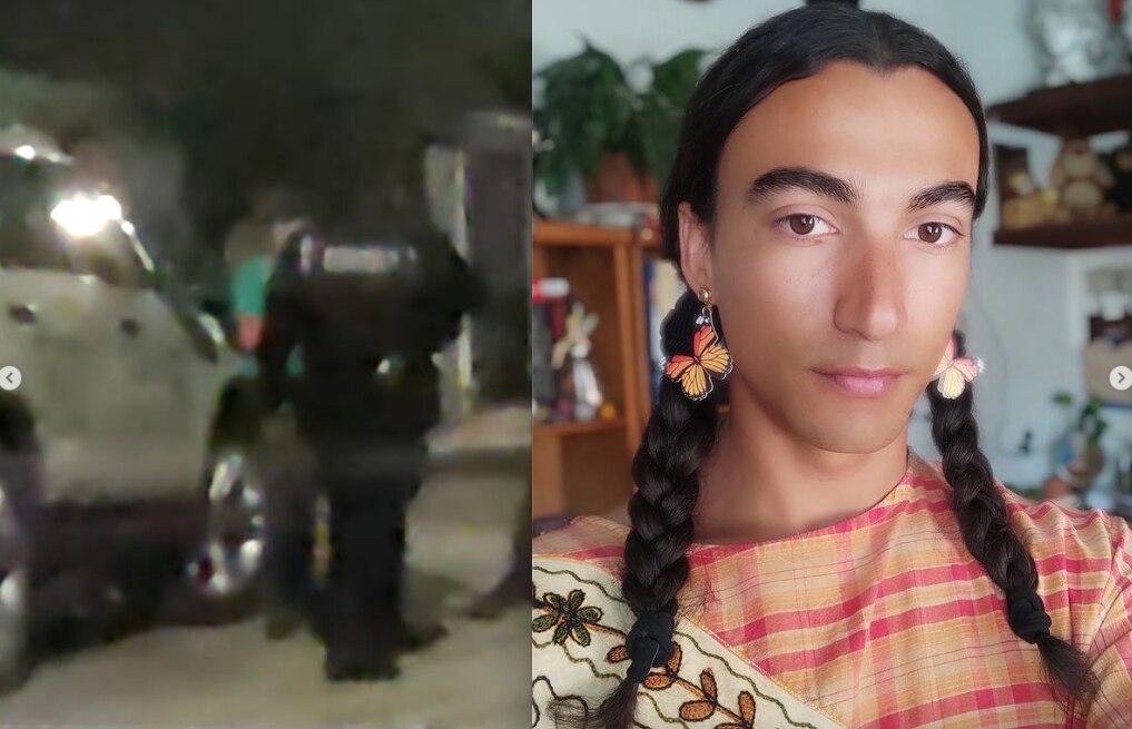 Danielle Guzter fue golpeada por un sujeto, vecino de Tejeda