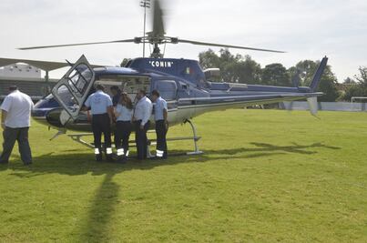 Trasladan de Jalpan a la capital a mujer herida en accidente