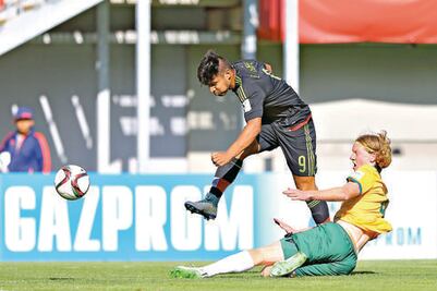 También Sub-17 se “mimetiza”