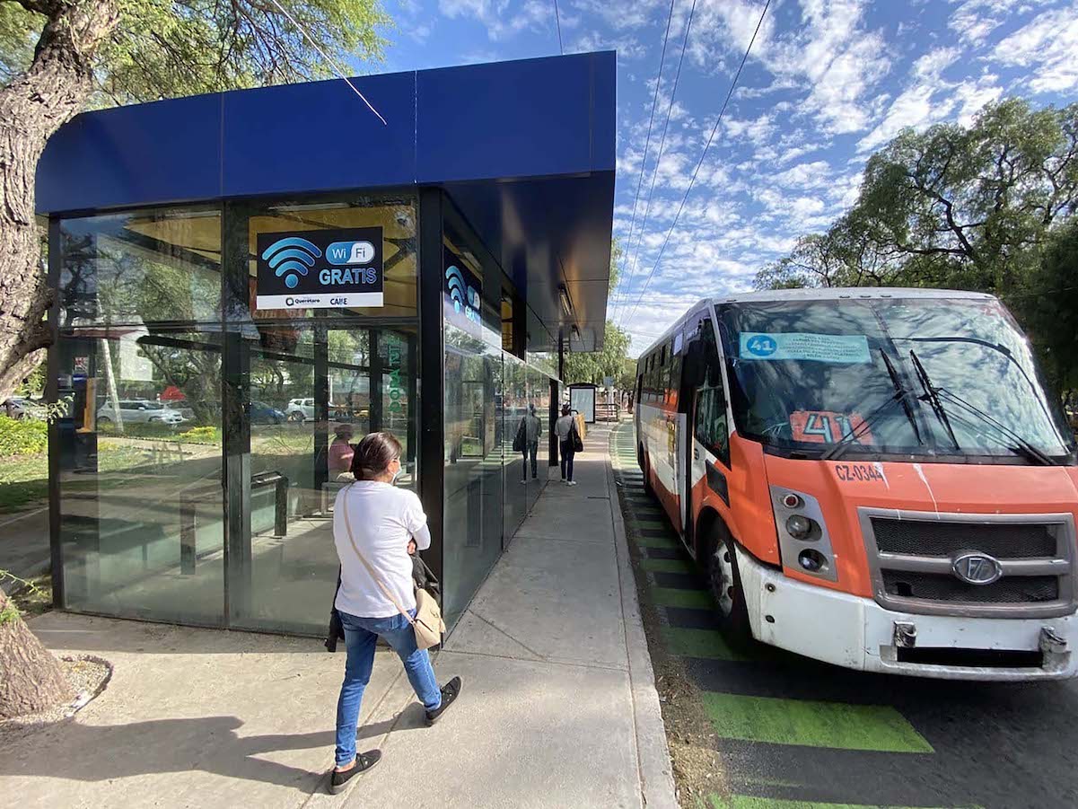 Paradas tipo Dubái en Querétaro, del esplendor al abandono