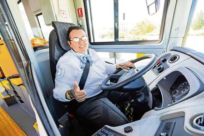 Las conductoras de Qrobús ganarán 17 mil pesos mensuales