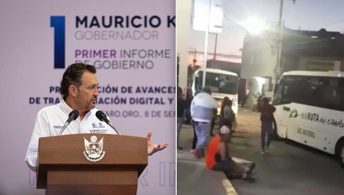Mauricio Kuri condena secuestro de dos autobuses del transporte público