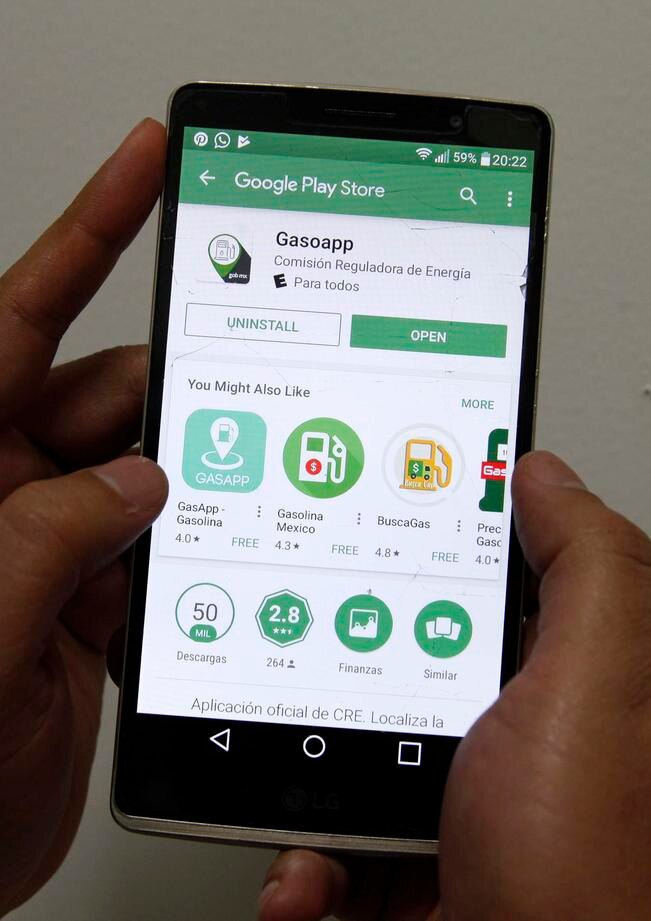 La CRE también tiene en su página de internet www.cre.gob.mx la opción de consultar el listado de precios por estado y municipio.