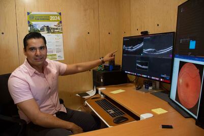 En la UNAM Juriquilla, trabajan con IA para identificar edema macular diabético