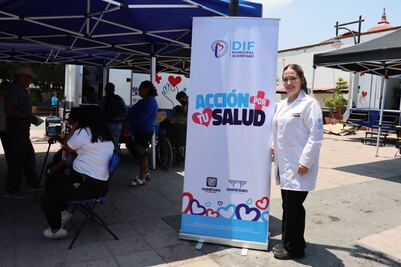 DIF Municipal lleva servicios de salud gratuitos a colonias y comunidades de Querétaro