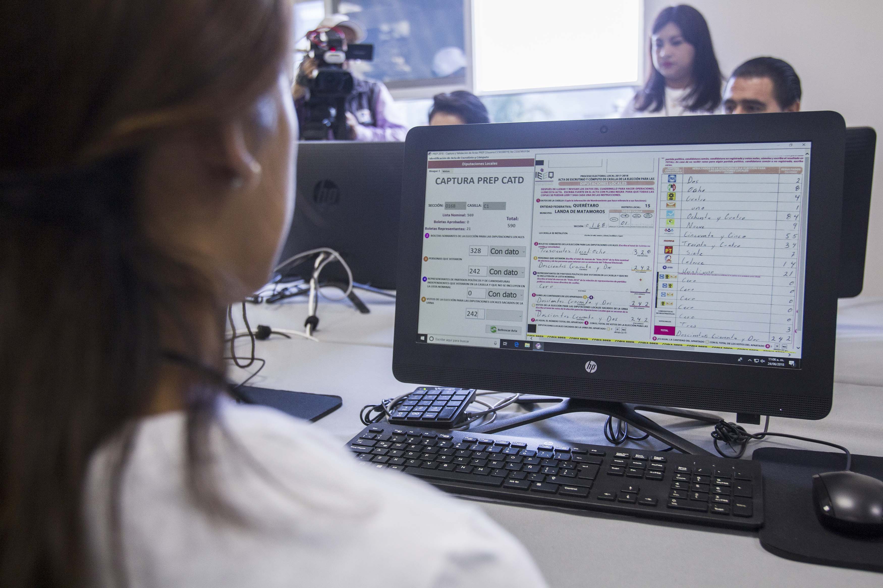 Alistan el PREP para la jornada electoral