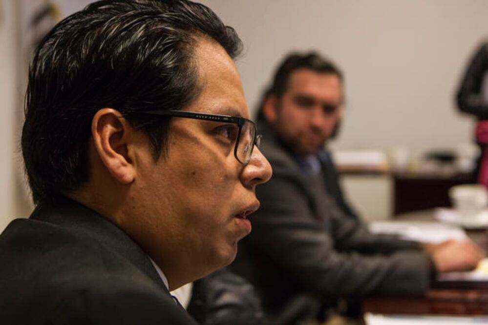 Juan Rivera Hernández, director de Asuntos Jurídicos del instituto, dijo que el caso debe aclararse antes de las elecciones. (DEMIAN CHÁVEZ. EL UNIVERSAL)