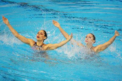 Plata para Nuria y Achach en ‘sincro’