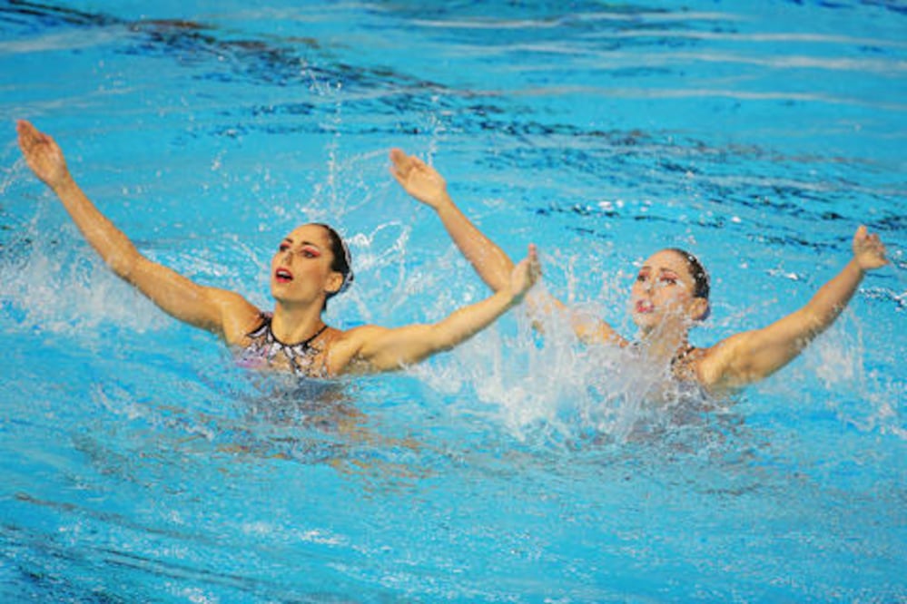 Plata para Nuria y Achach en ‘sincro’