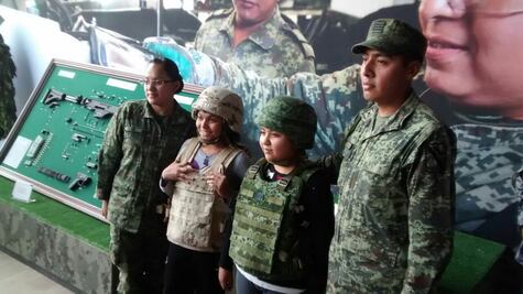 Queretanos conviven con las fuerzas armadas