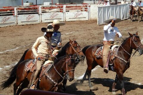 Regionales de Querétaro ganaron charreada