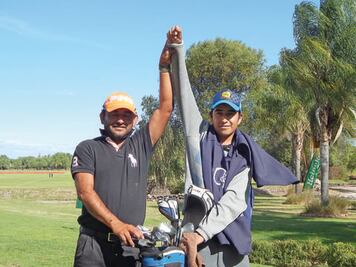 Alegría y Olvera, los campeones
