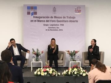 Legisladores inauguran mesas de trabajo en el Foro Querétaro Abierto