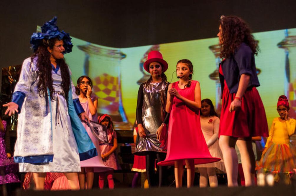 Las peripecias de Dorothy para encontrar el camino a casa se vieron plasmadas en la adaptación de esta obra clásica. (FOTOS: RICARDO LUGO. EL UNIVERSAL)