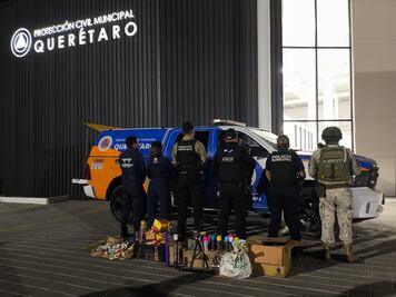 Aseguran pirotecnia no autorizada en distintas zonas de Querétaro