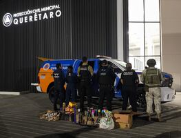 Aseguran pirotecnia no autorizada en distintas zonas de Querétaro