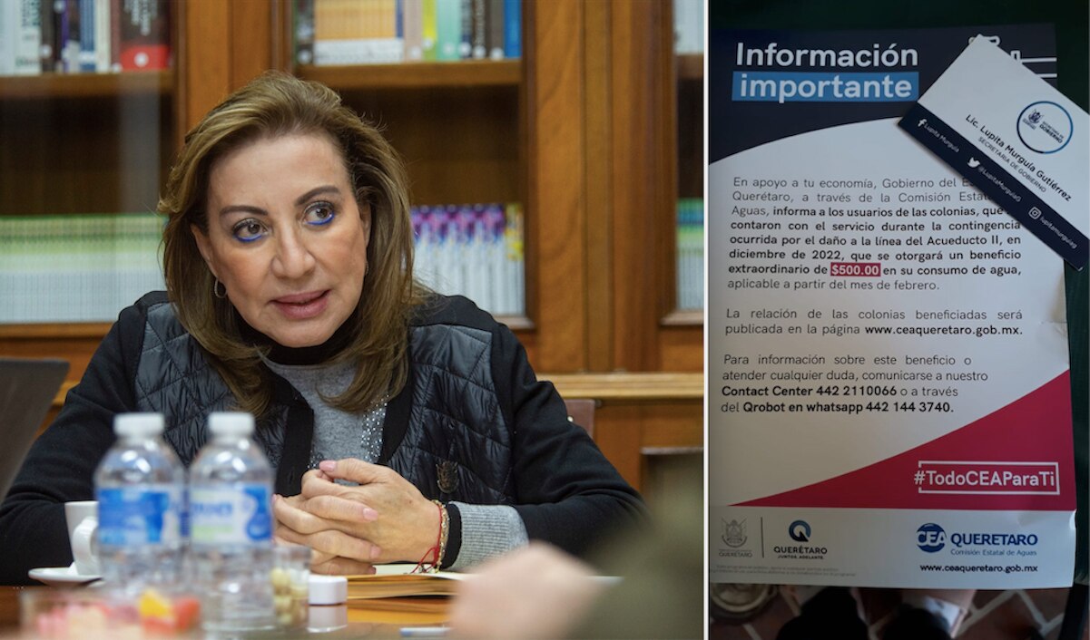 Gobierno de Querétaro incrementa apoyos para las familias afectadas por recortes de agua